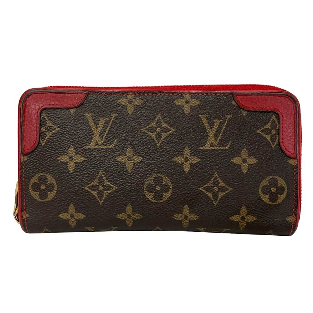 Louis Vuitton Zippy Wallet Monogram Long Wallet M61854 Monogram Canvas Calf - Picture 1 of 8